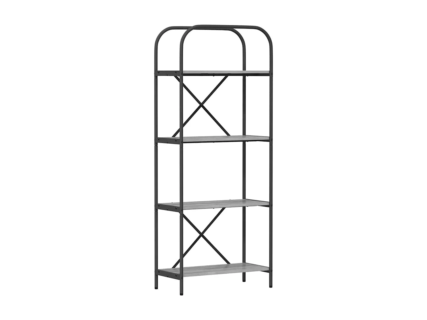 Étagère Sonoma gris 60 x 30 x 146 cm Bois d'ingénierie