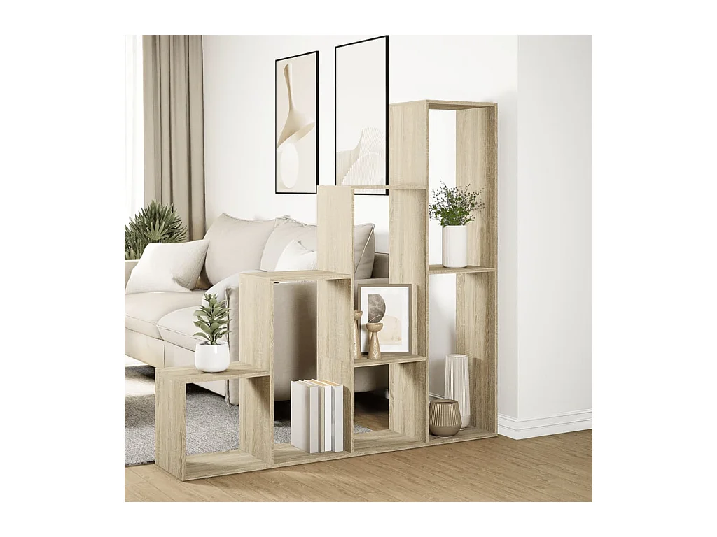 4-laags Sonoma eiken kamerverdelerplank