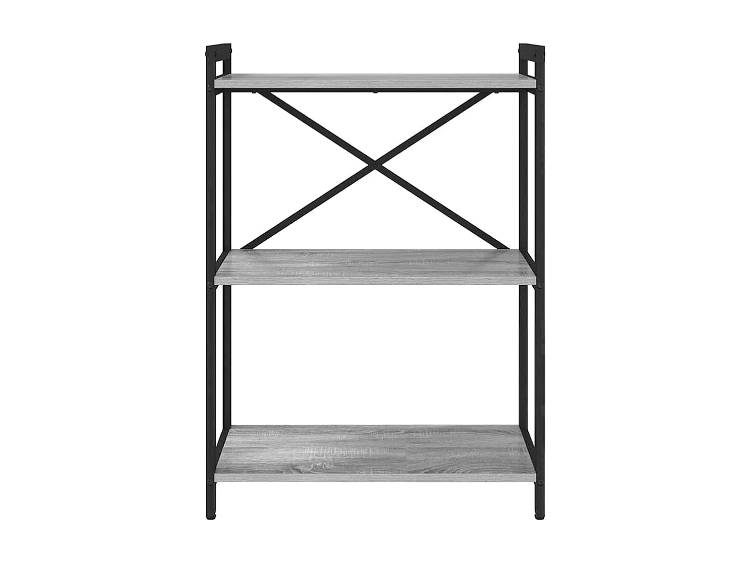 Libreria Sonoma Grey 60 x 30 x 83 cm in legno ingegnerizzato