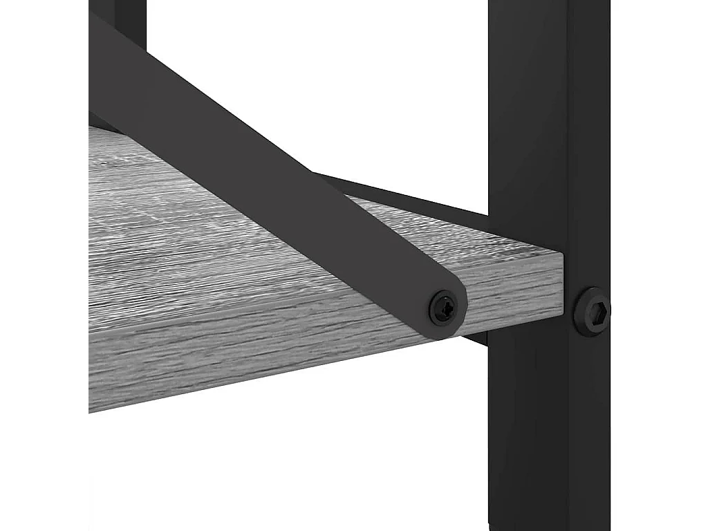 Libreria Sonoma Grey 60 x 30 x 83 cm in legno ingegnerizzato