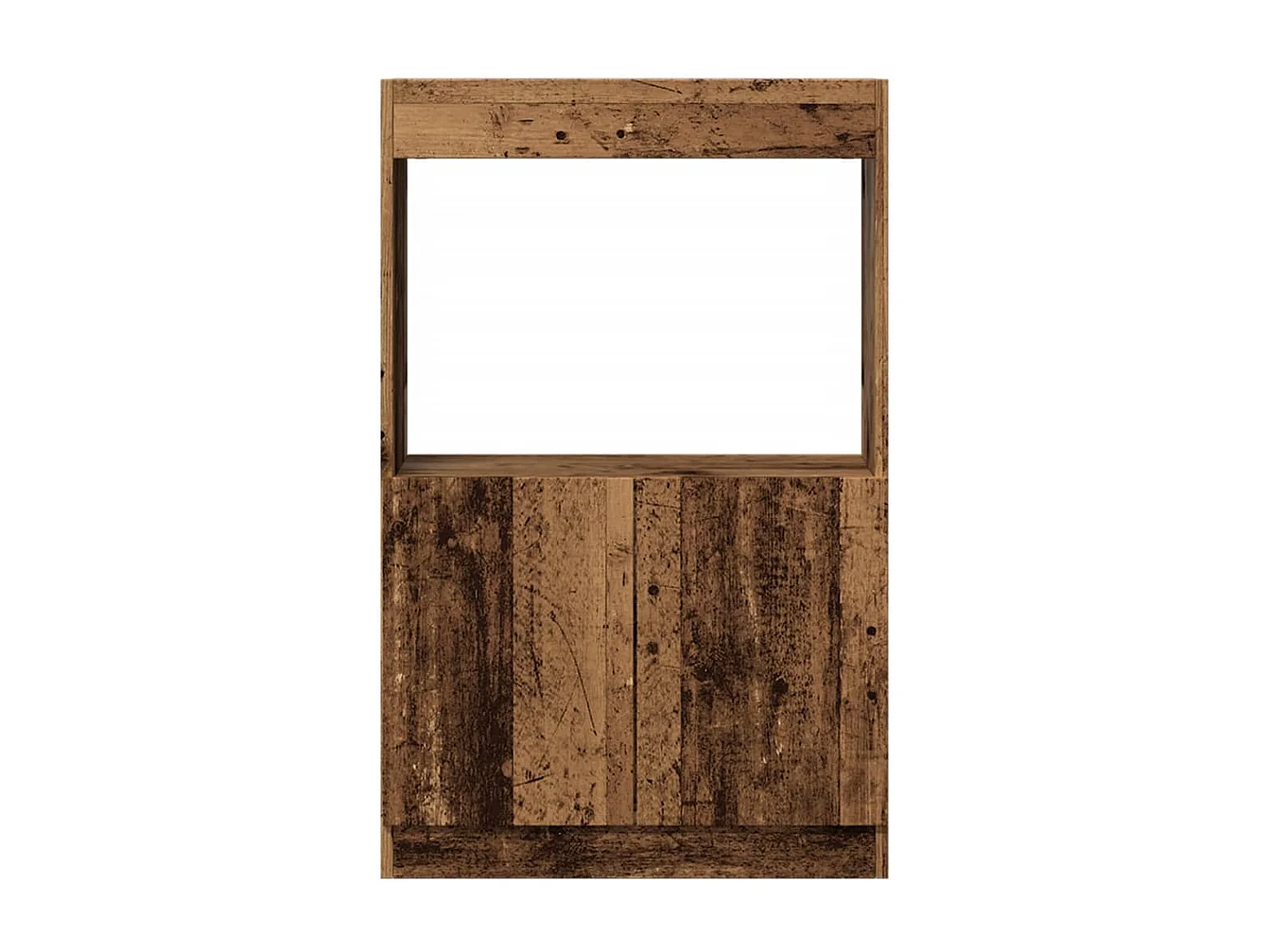 Credenza alta in legno vecchio 63x33x100 cm in legno ingegnerizzato