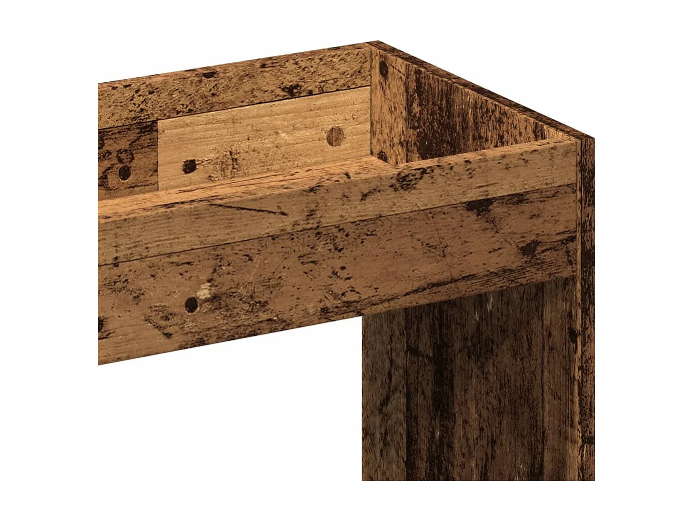 Credenza alta in legno vecchio 63x33x100 cm in legno ingegnerizzato