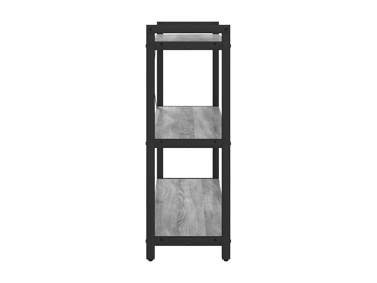 Bibliothèque Sonoma gris 80 x 30 x 83 cm Bois d'ingénierie