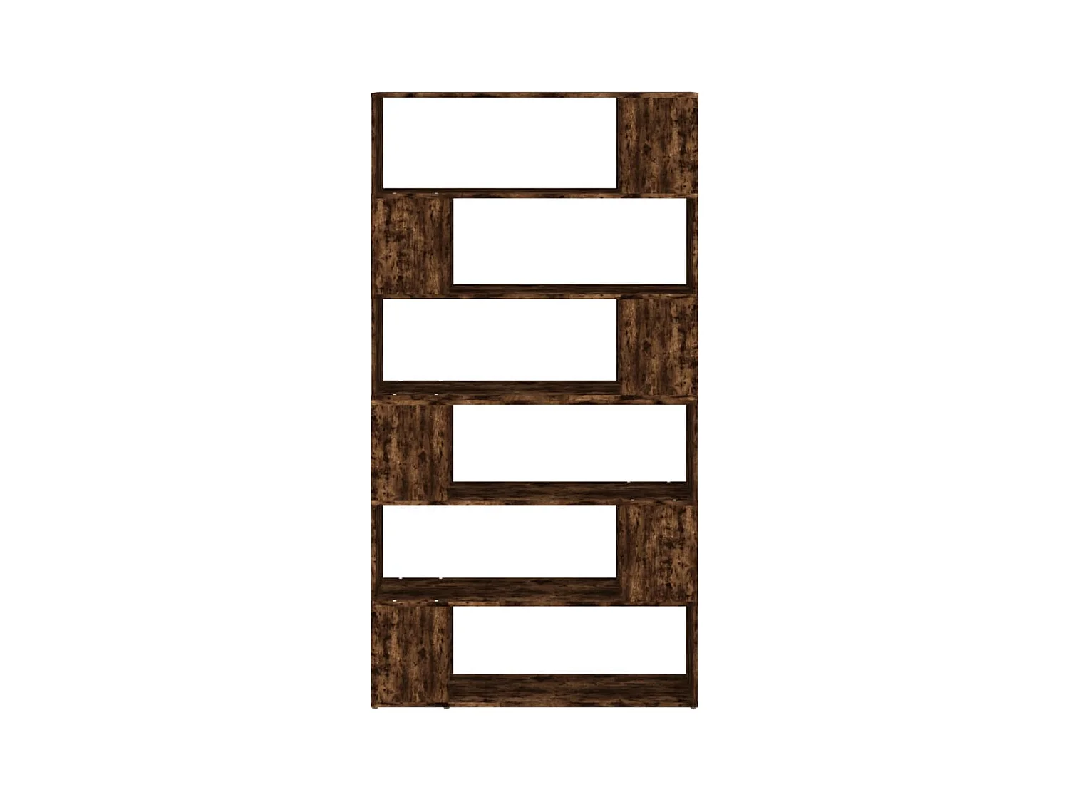 Boekenkast/kamerverdeler gerookt eiken 100x24x188 cm