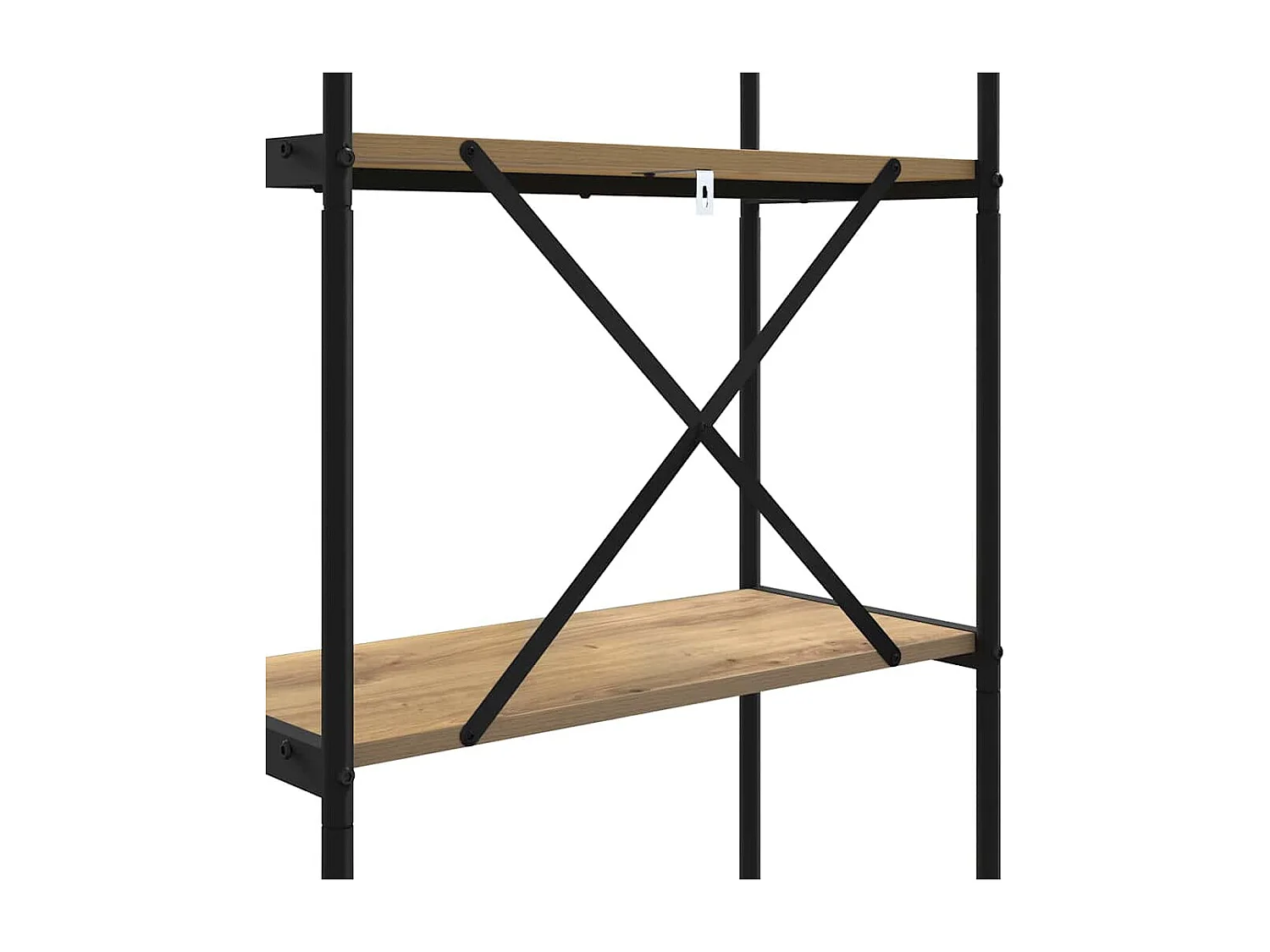 Étagère chêne artisanal 60 x 30 x 183 cm Bois d'ingénierie