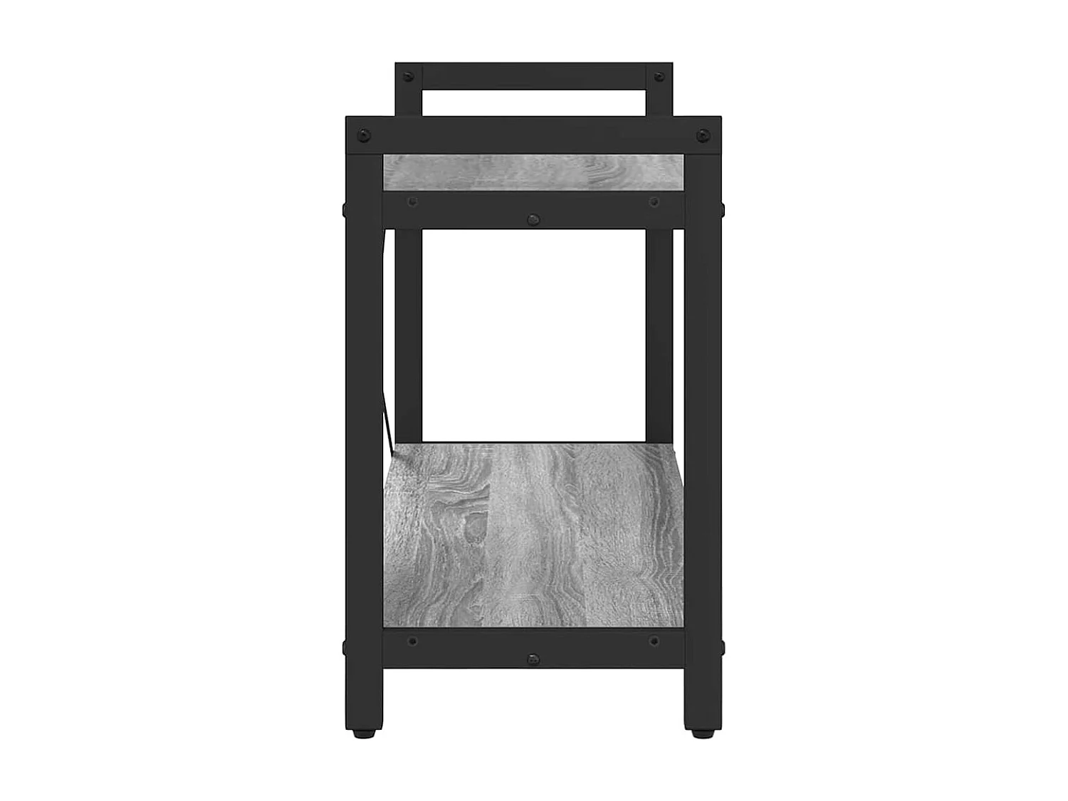 Bibliothèque Sonoma gris 80 x 30 x 48.5 cm Bois d'ingénierie