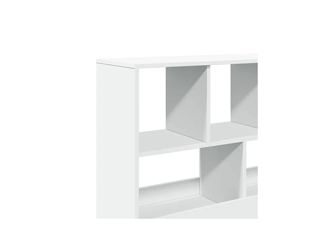 Libreria/divisorio bianco 100x33x94,5 cm