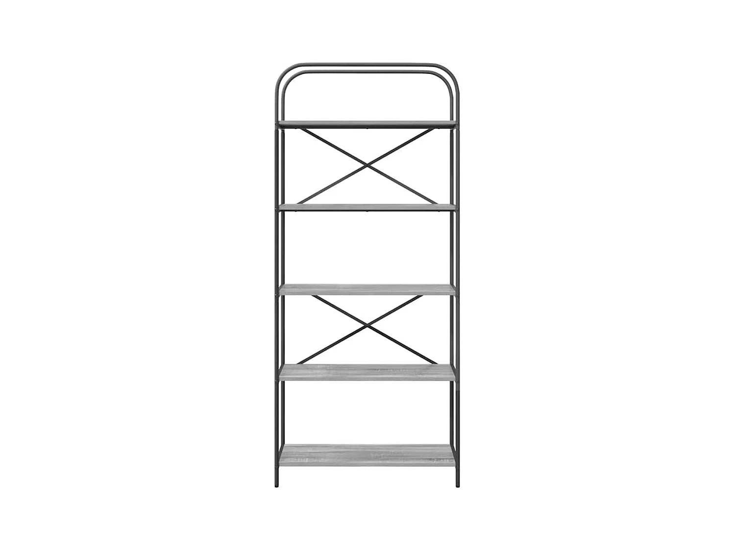 Étagère Sonoma gris 80 x 30 x 183 cm Bois d'ingénierie