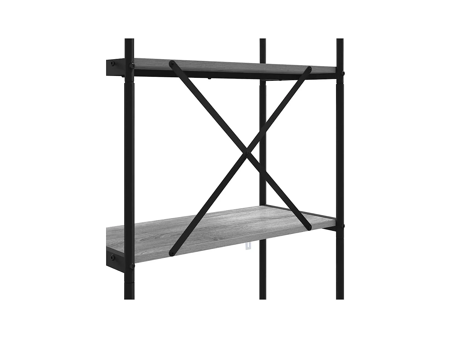 Étagère Sonoma gris 80 x 30 x 183 cm Bois d'ingénierie