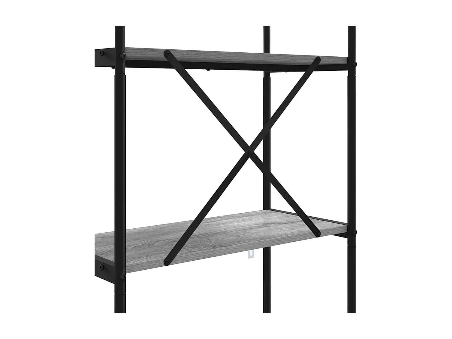 Mensola Sonoma Grey 80 x 30 x 183 cm in legno ingegnerizzato