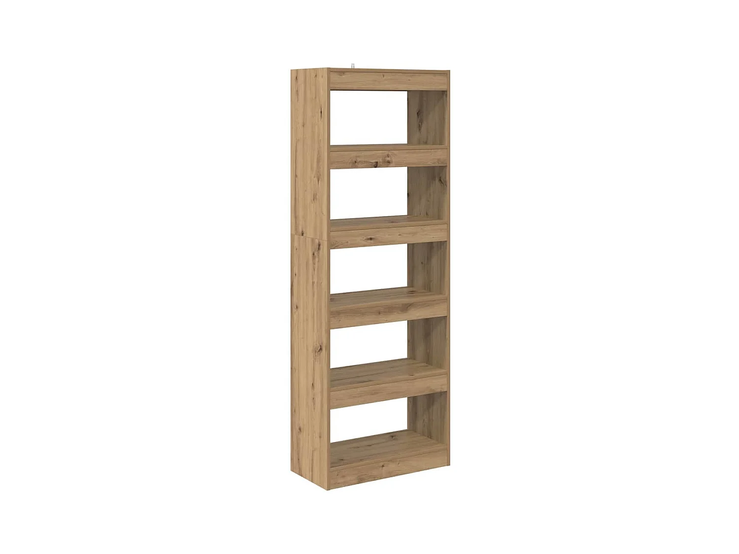 Libreria artigianale in rovere 60 x 30 x 166 cm Legno ingegnerizzato