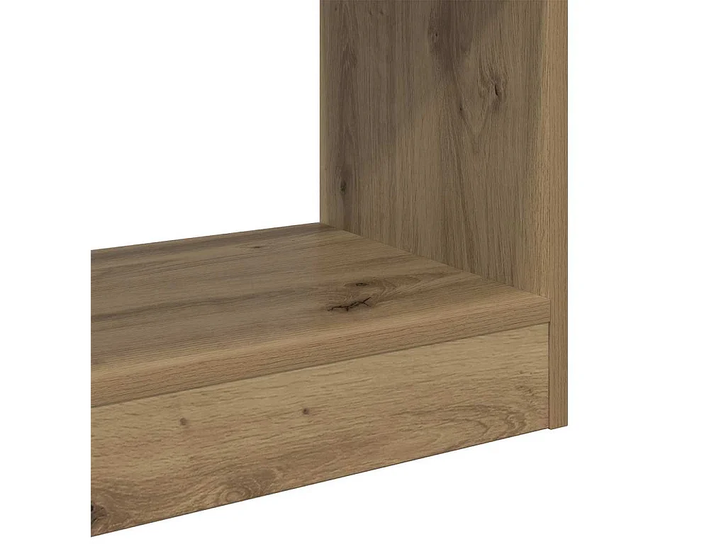 Libreria artigianale in rovere 60 x 30 x 166 cm Legno ingegnerizzato