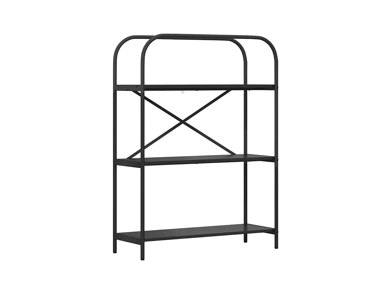 Étagère Chêne noir 80 x 30 x 109 cm Bois d'ingénierie