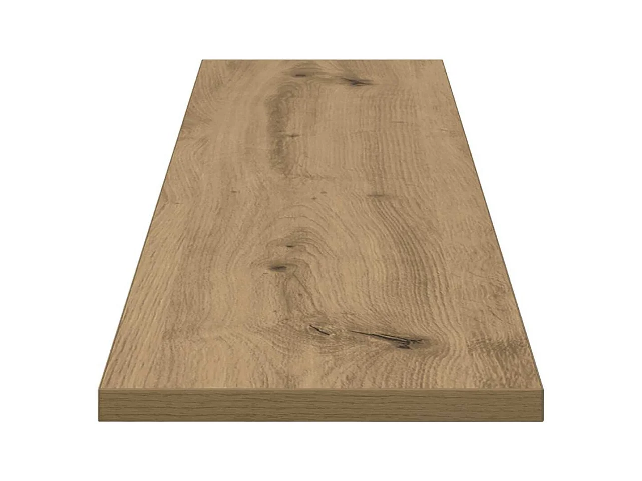 Étagère à livres 4 pcs Marron 100 x 20 x 1.5 cm