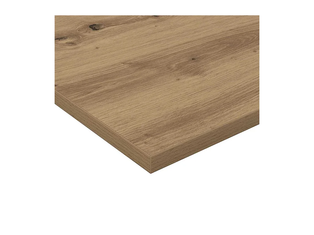 Étagère à livres 4 pcs Marron 100 x 20 x 1.5 cm