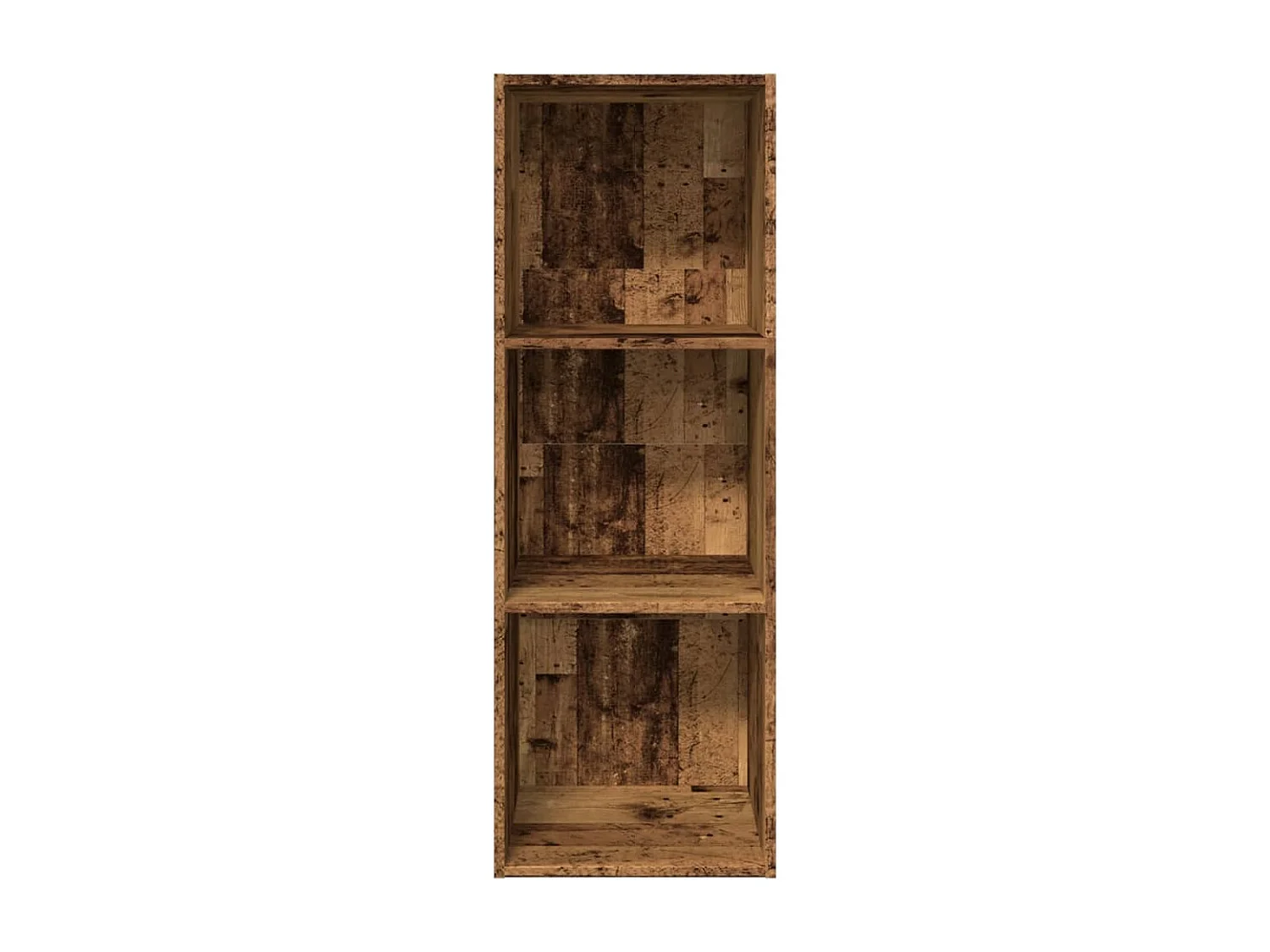 Bibliothèque vieux bois 40x30x114 cm bois d'ingénierie