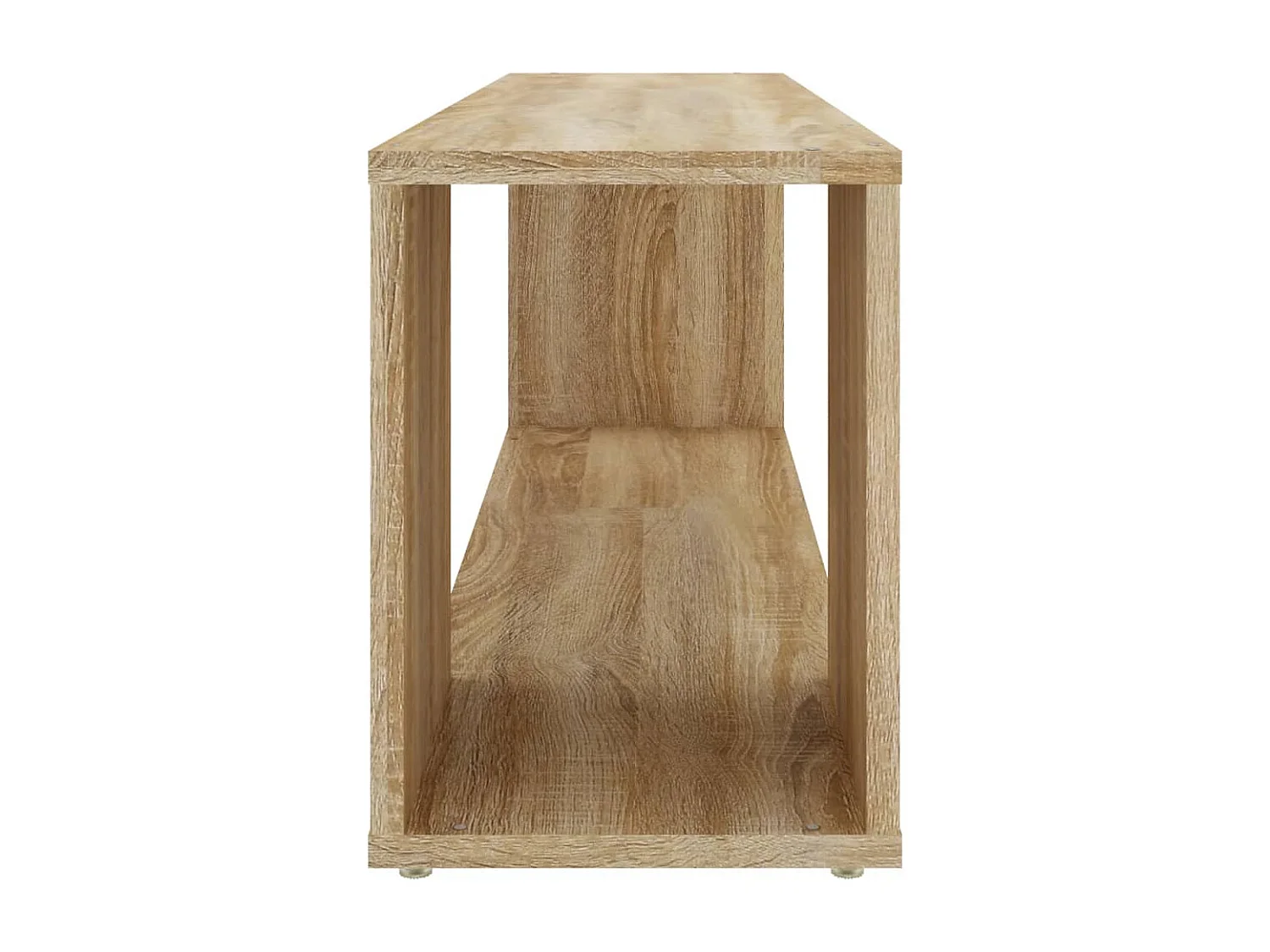 Mobile TV in rovere Sonoma 100x24x32 cm in legno ingegnerizzato