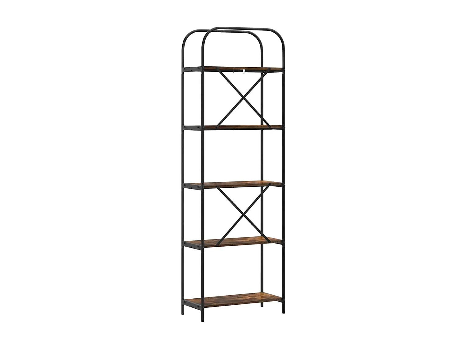 Étagère Chêne fumé 60 x 30 x 183 cm Bois d'ingénierie