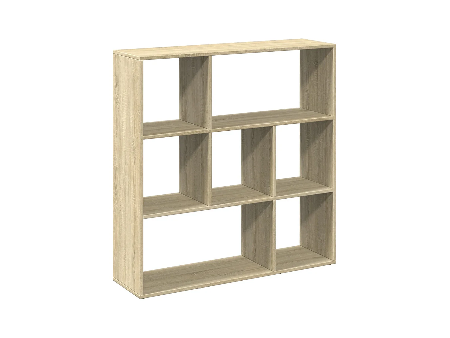 Raumteilerregal aus Sonoma-Eiche 102x29x103,5 cm