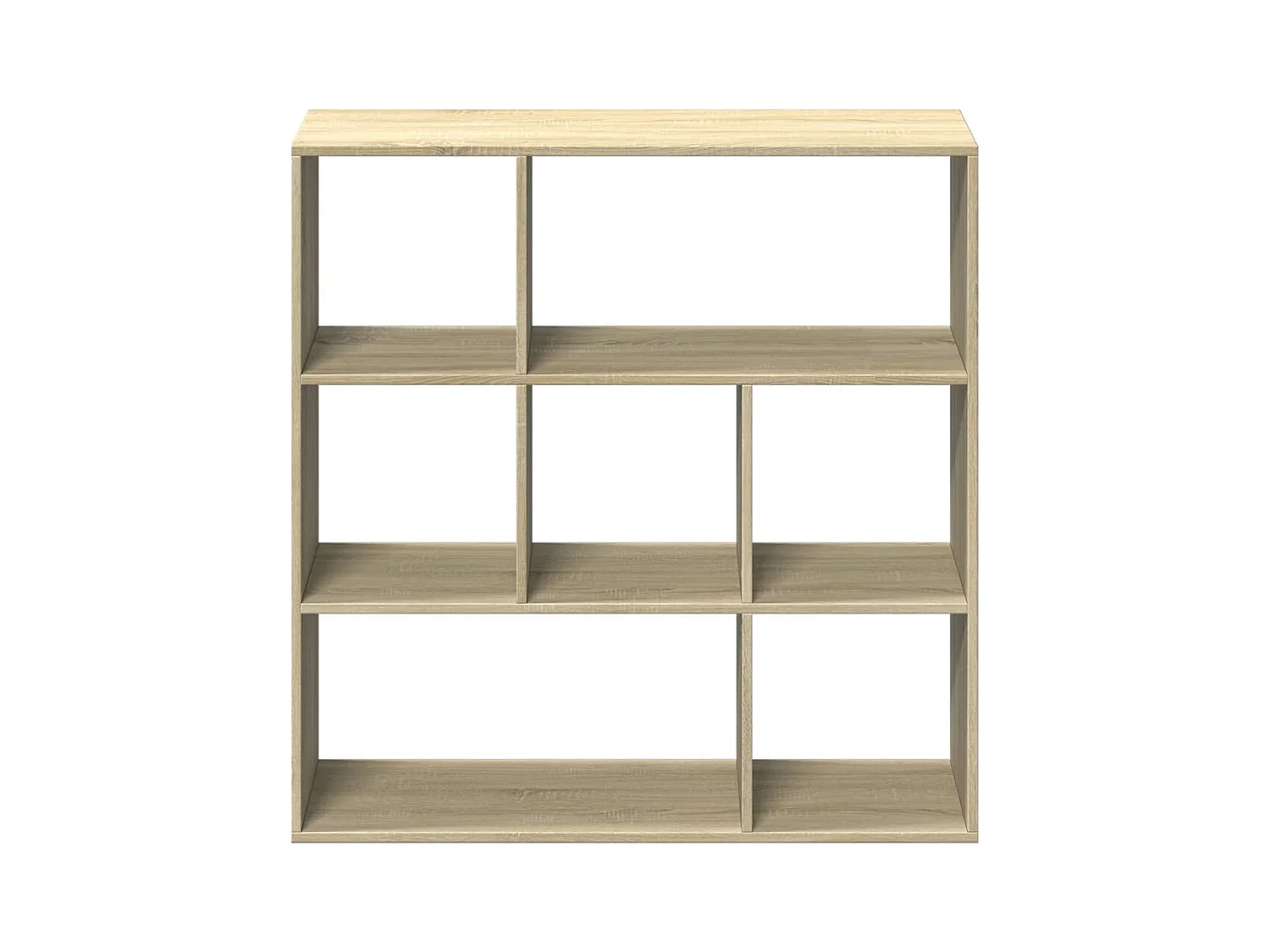 Raumteilerregal aus Sonoma-Eiche 102x29x103,5 cm