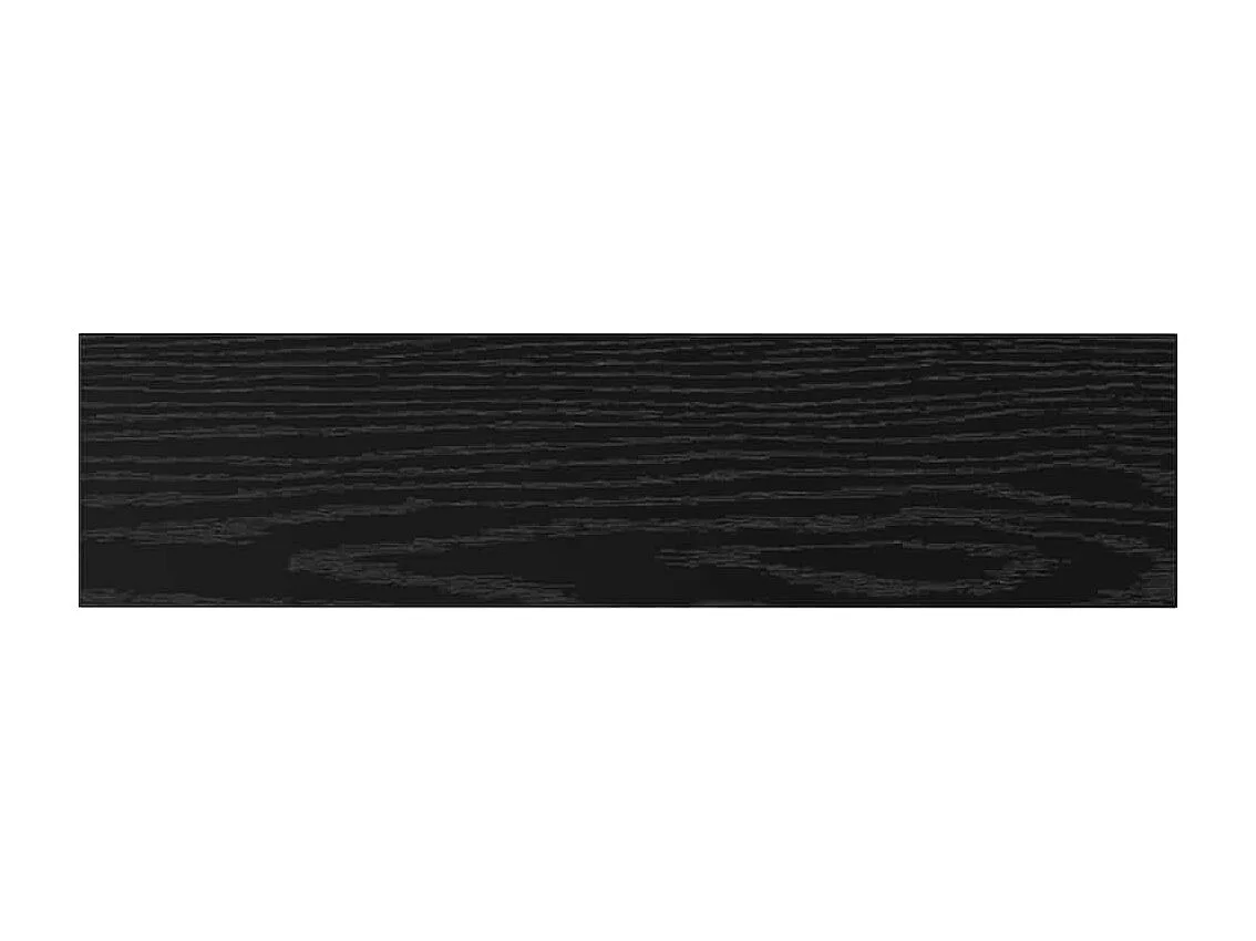 Étagère à livres 4 pcs Noir 40 x 10 x 1.5 cm Bois d'ingénierie