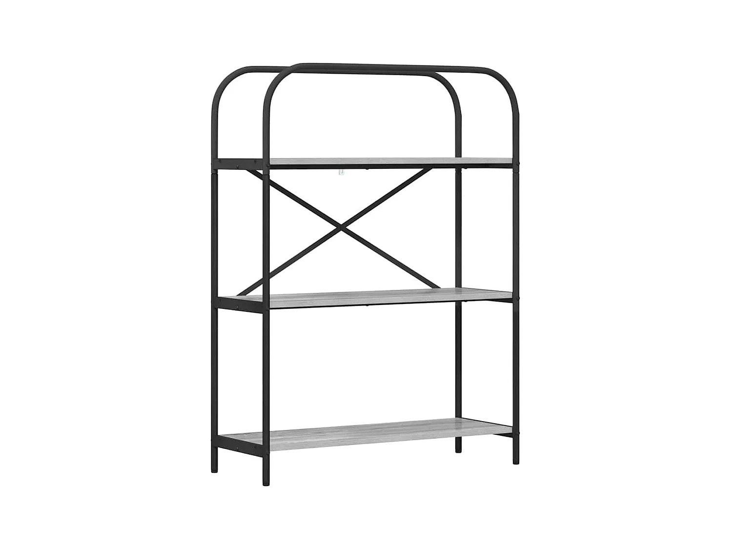 Sonoma Grey Plank 80 x 30 x 109 cm Technisch hout