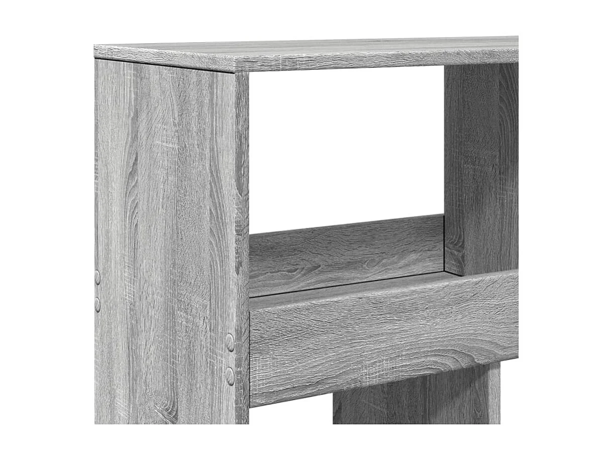 Cloison de séparation sonoma gris bois d'ingénierie