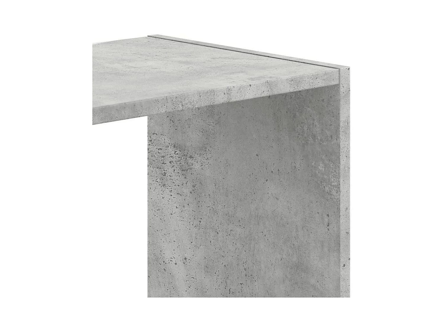 Libreria grigio cemento 68,5x32x75 cm in legno ingegnerizzato