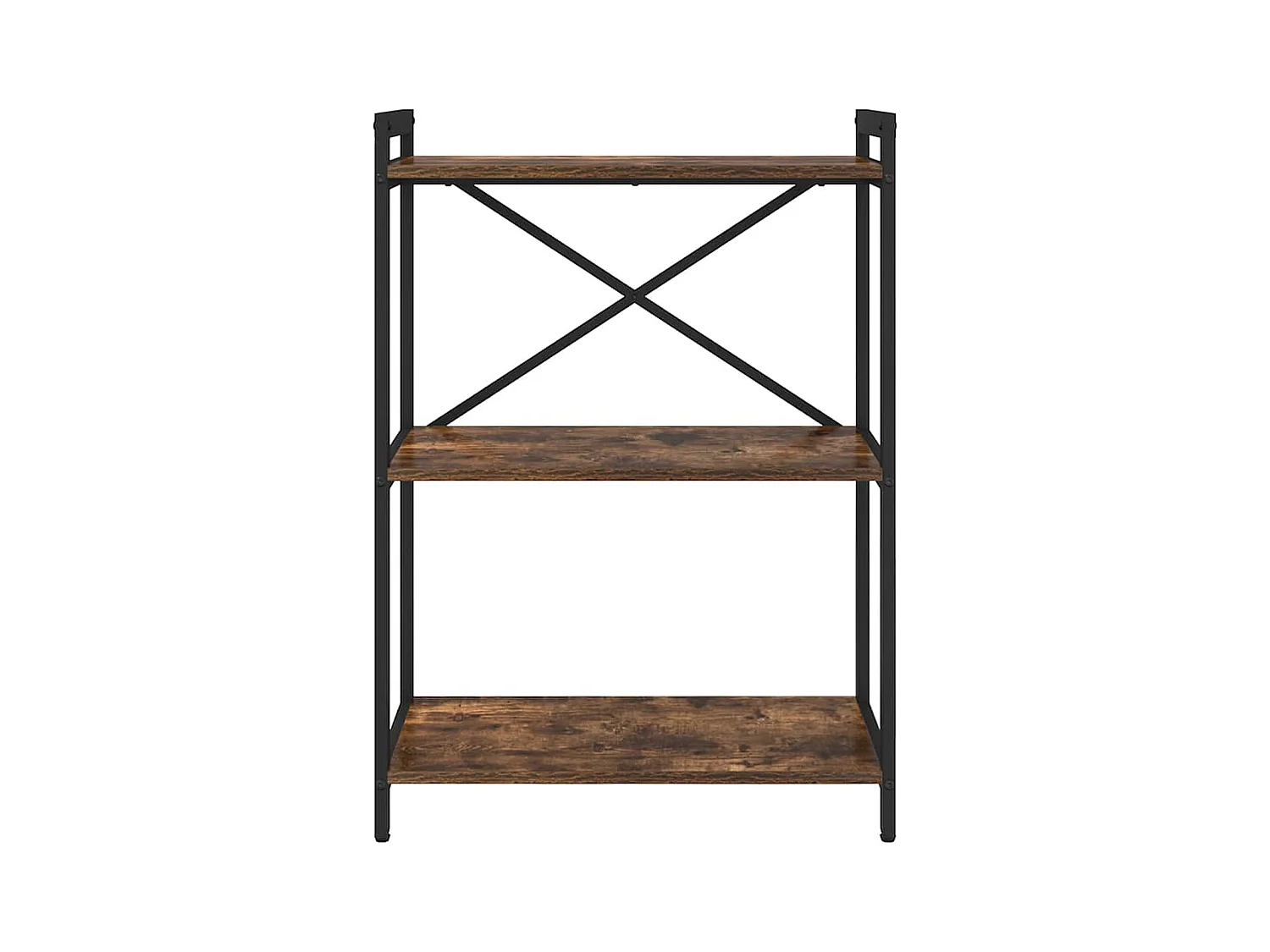 Bibliothèque Chêne fumé 60 x 30 x 83 cm Bois d'ingénierie