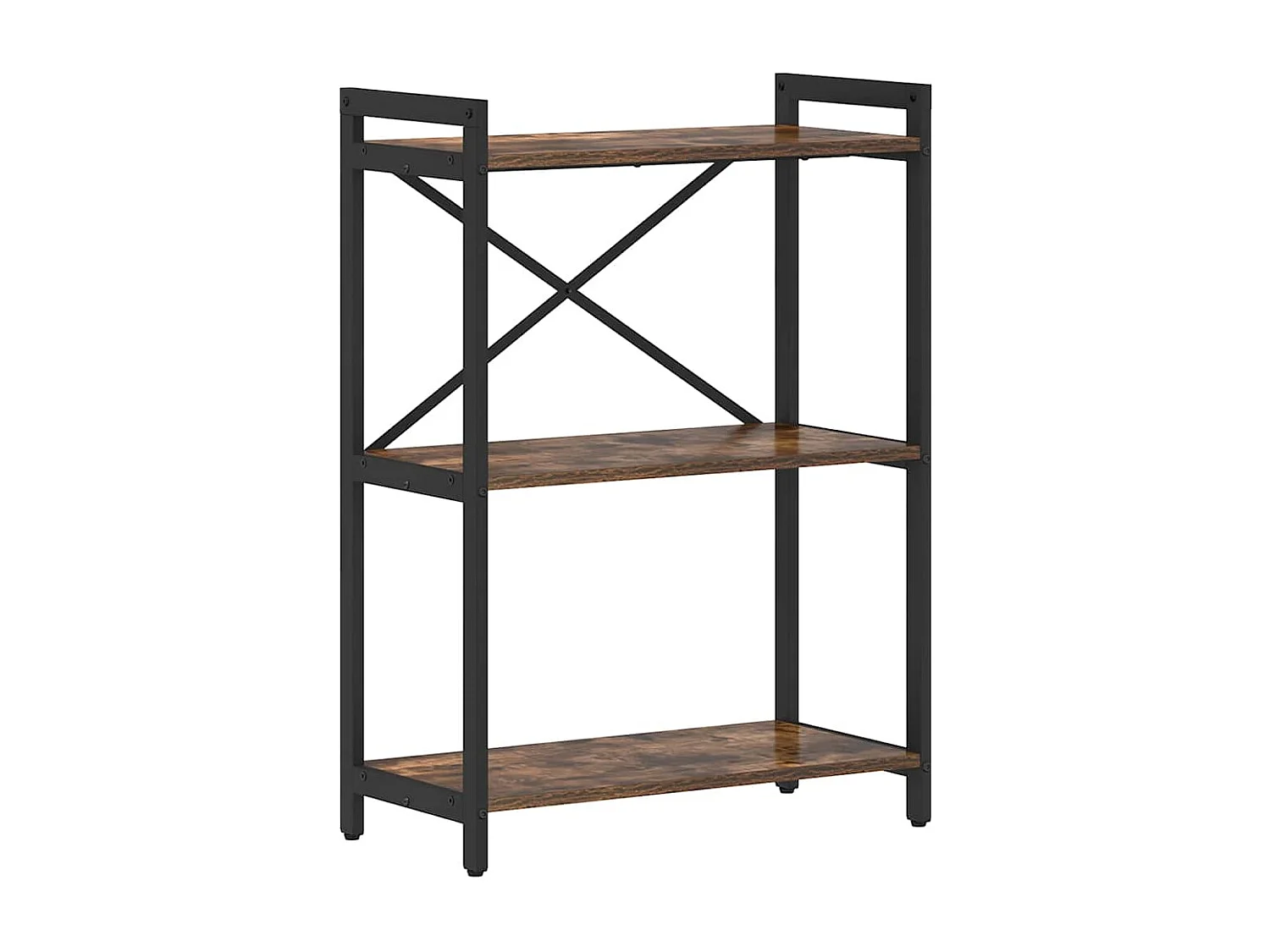 Bibliothèque Chêne fumé 60 x 30 x 83 cm Bois d'ingénierie