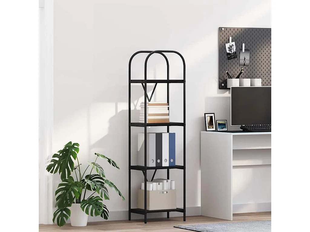 Étagère Chêne noir 40 x 30 x 146 cm Bois d'ingénierie