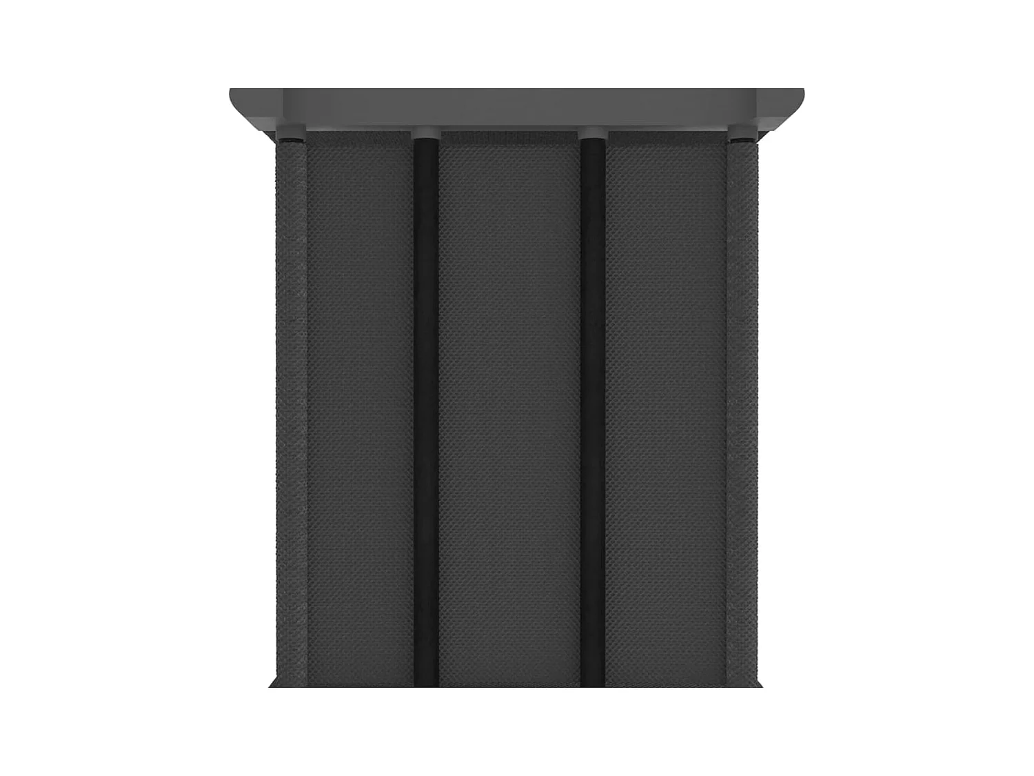 Étagère à 9 cubes avec boîtes Gris 103x30x107,5 cm Tissu