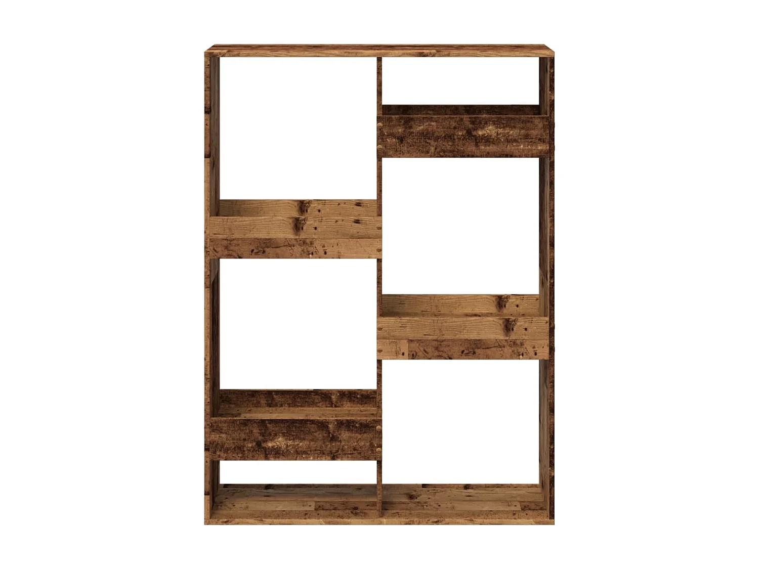 Parete divisoria in legno vecchio 100x33x135cm in legno ingegnerizzato