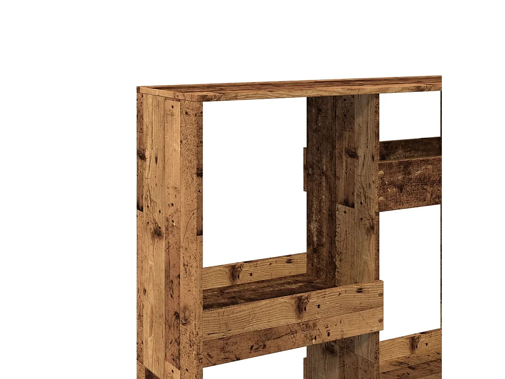 Parete divisoria in legno vecchio 100x33x135cm in legno ingegnerizzato