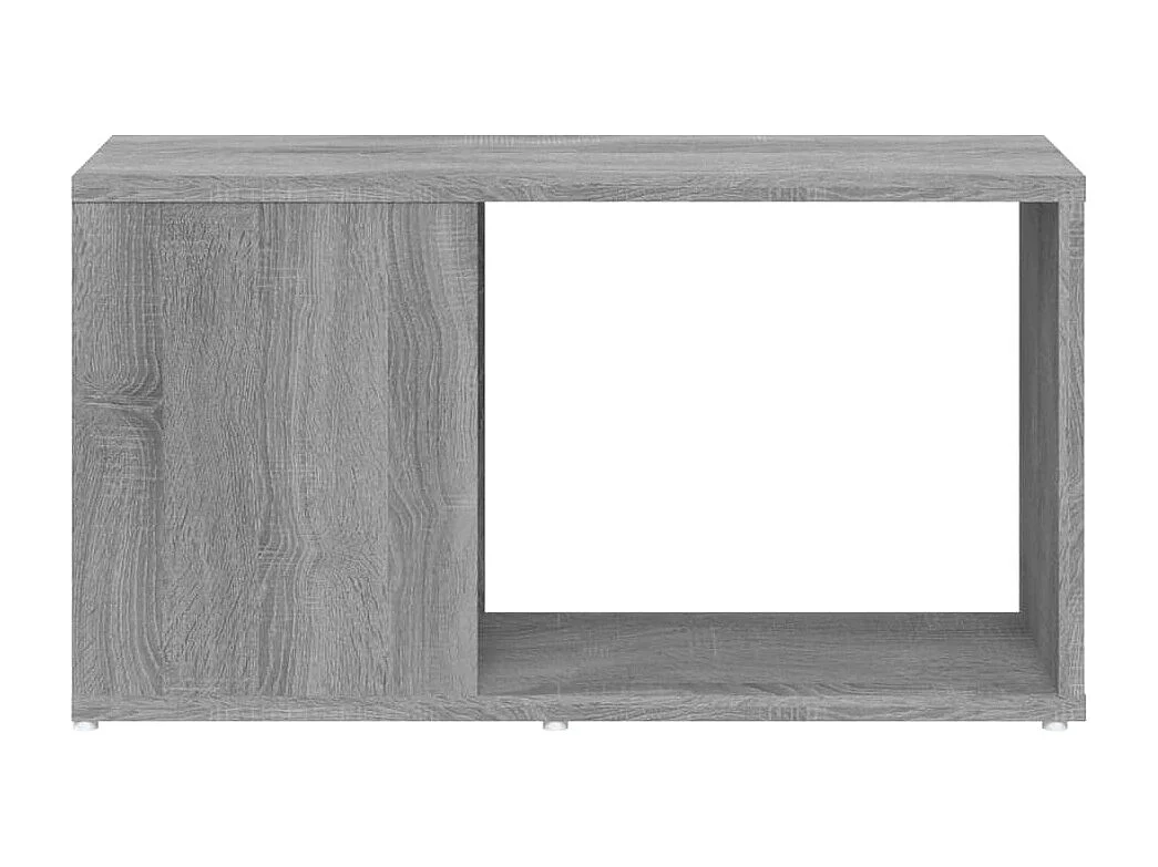 Meuble TV Sonoma gris 60x24x32 cm Bois d'ingénierie