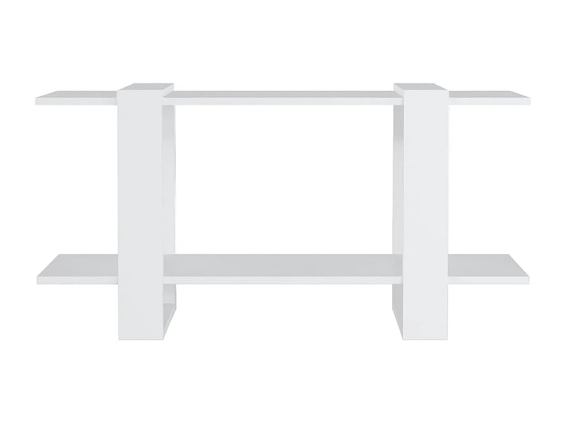 Bibliothèque Blanc 100x30x51 cm Bois d'ingénierie