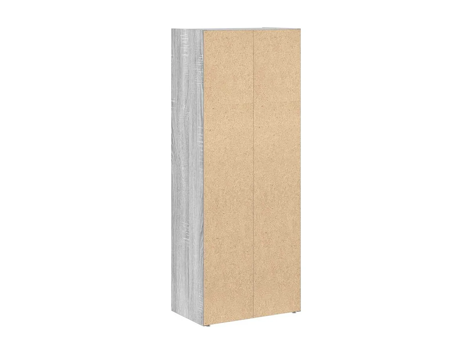 Bibliothèque sonoma gris 40x24x102 cm bois d'ingénierie