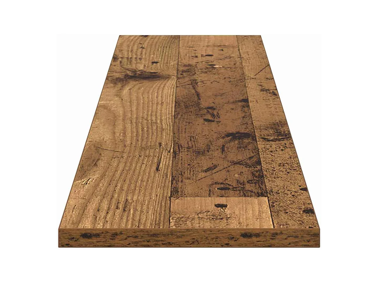 Étagère à livres 4 pcs Marron 100 x 20 x 1.5 cm