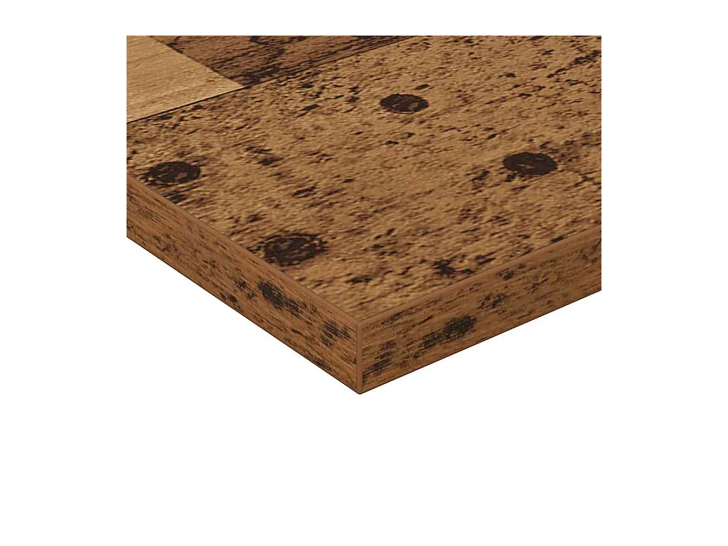 Étagère à livres 4 pcs Marron 100 x 20 x 1.5 cm