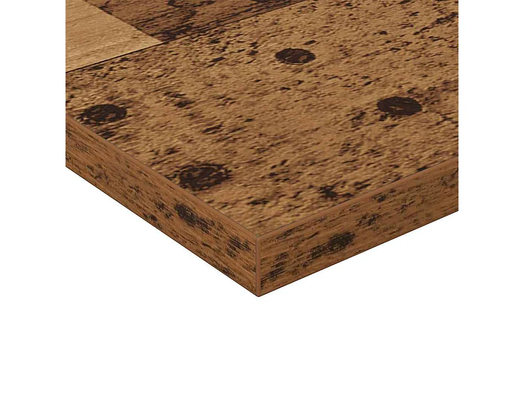 Étagère à livres 4 pcs Marron 100 x 20 x 1.5 cm