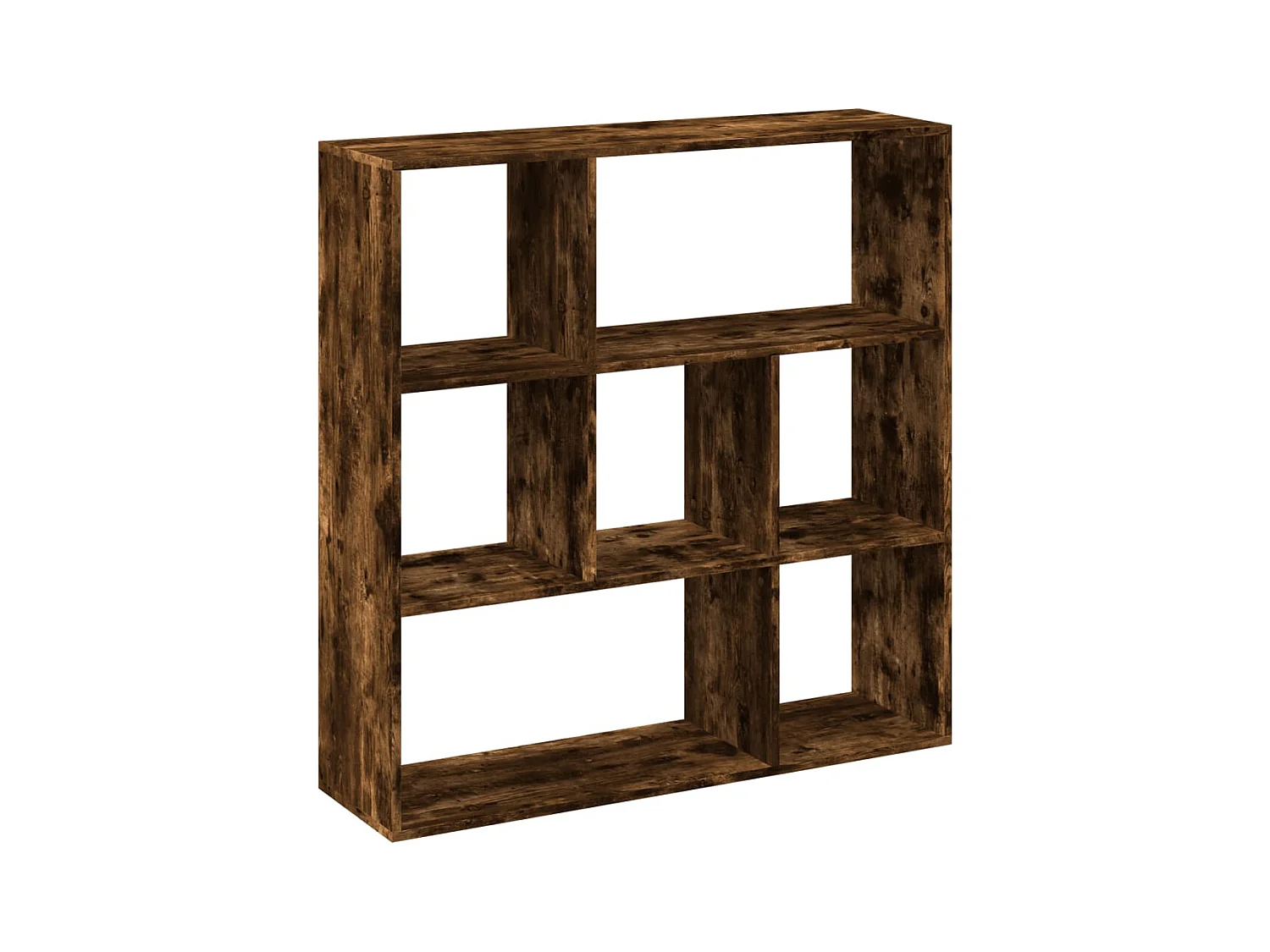 Raumteilerregal Räuchereiche 102x29x103,5 cm