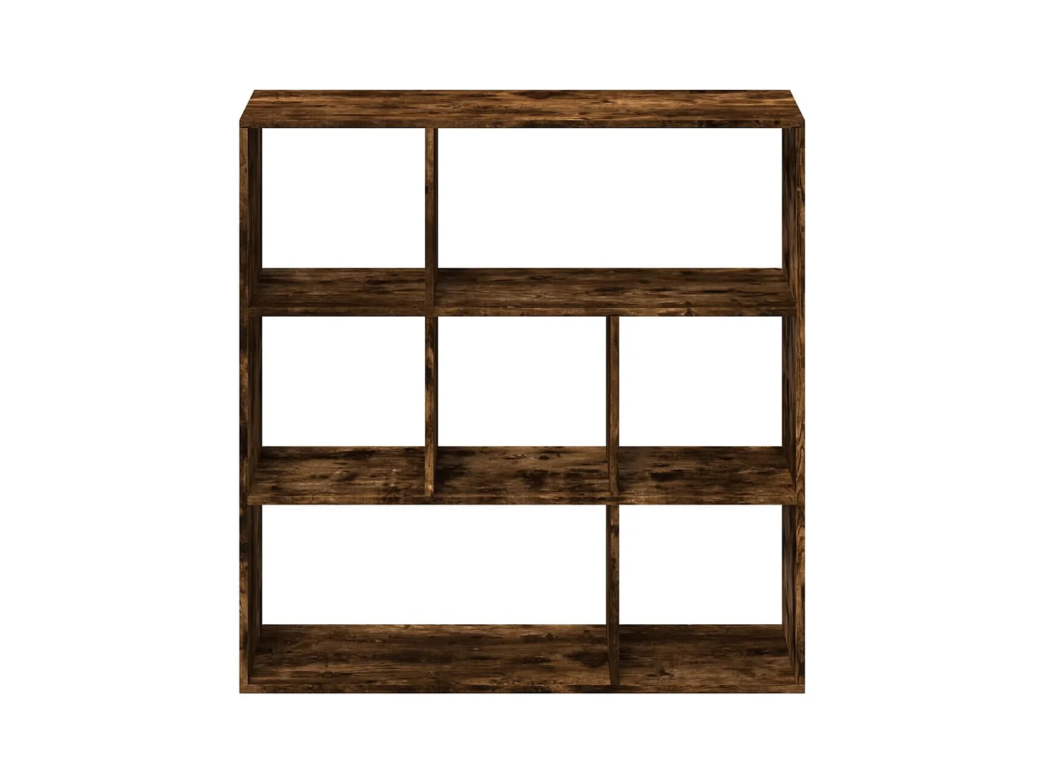 Raumteilerregal Räuchereiche 102x29x103,5 cm