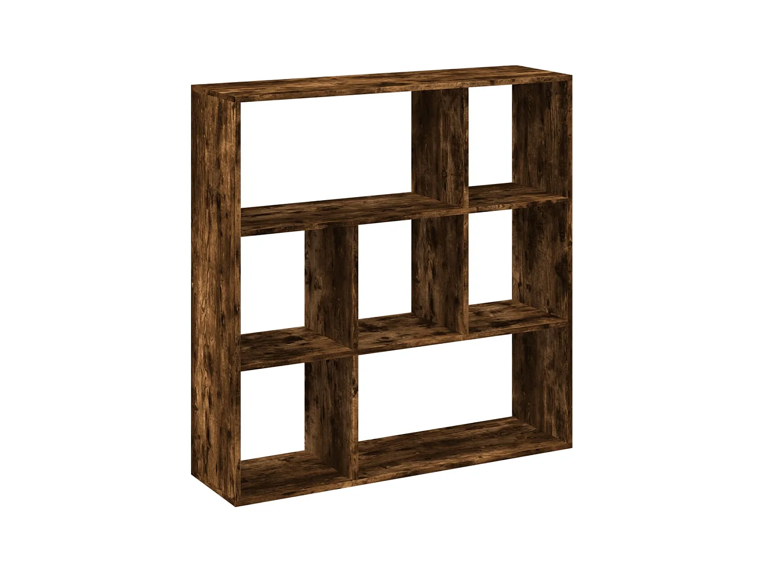 Raumteilerregal Räuchereiche 102x29x103,5 cm