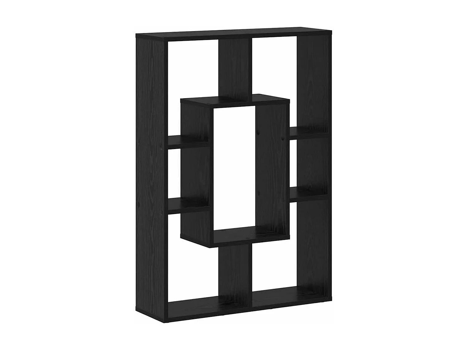 Libreria in rovere nero 63 x 20 x 90 cm in legno ingegnerizzato