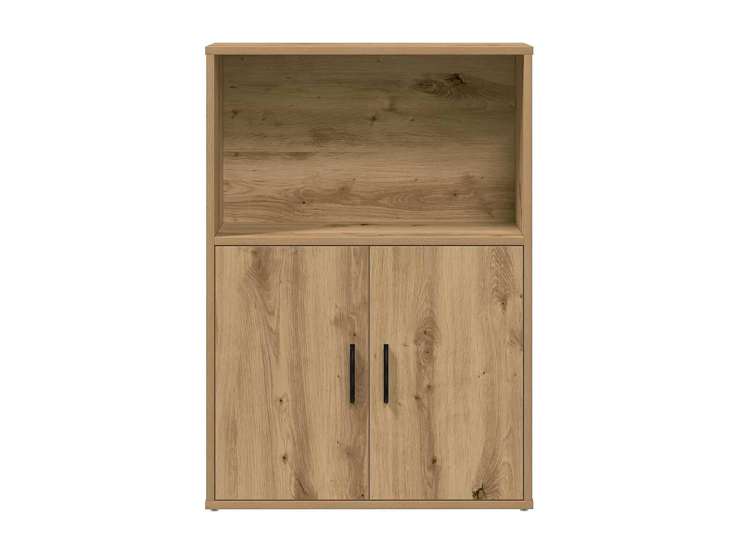 Libreria artigianale in rovere 60x24x85 cm in legno ingegnerizzato