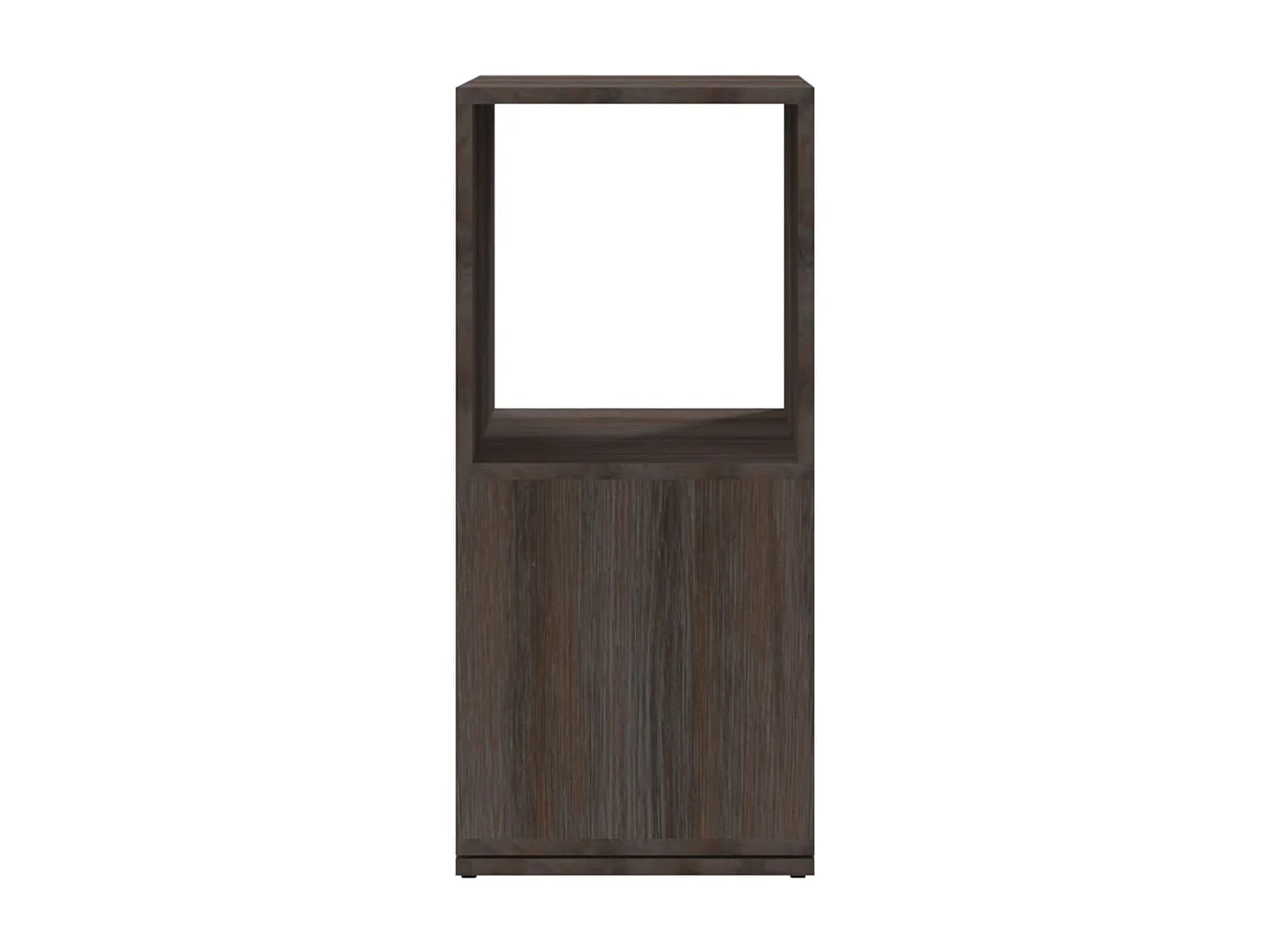 Armoire rotative Gris chêne 34,5x34,5x75,5 cm bois d'ingénierie