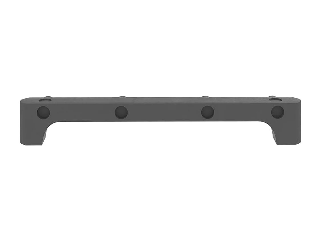 Étagère d'affichage 6 cubes Gris 103x30x72,5 cm Tissu