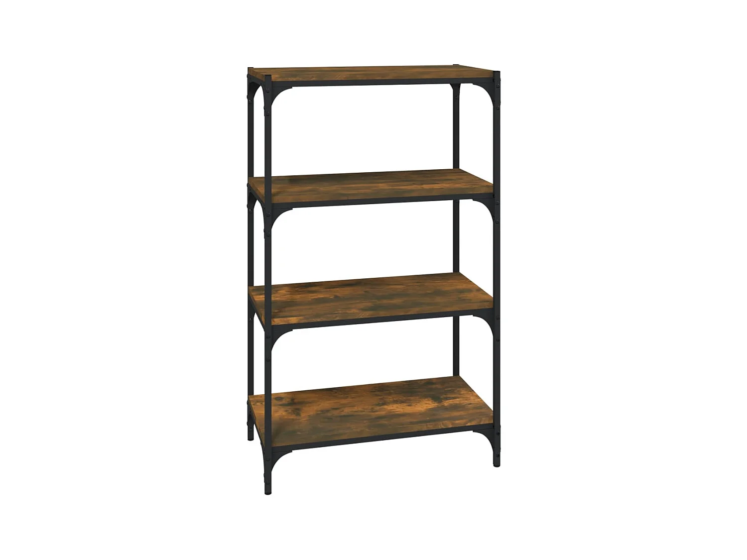 Bibliothèque Chêne fumé 60x33x100 cm Bois d'ingénierie