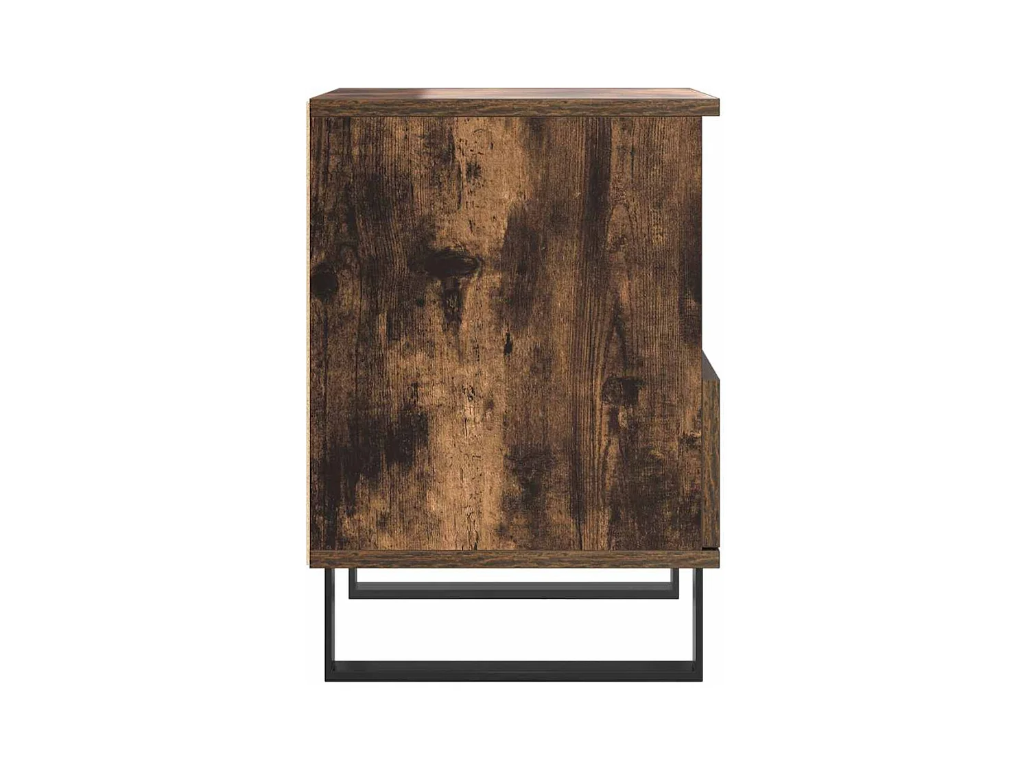 Tables de chevet 2 pcs chêne fumé 40x35x50 cm bois ingénierie