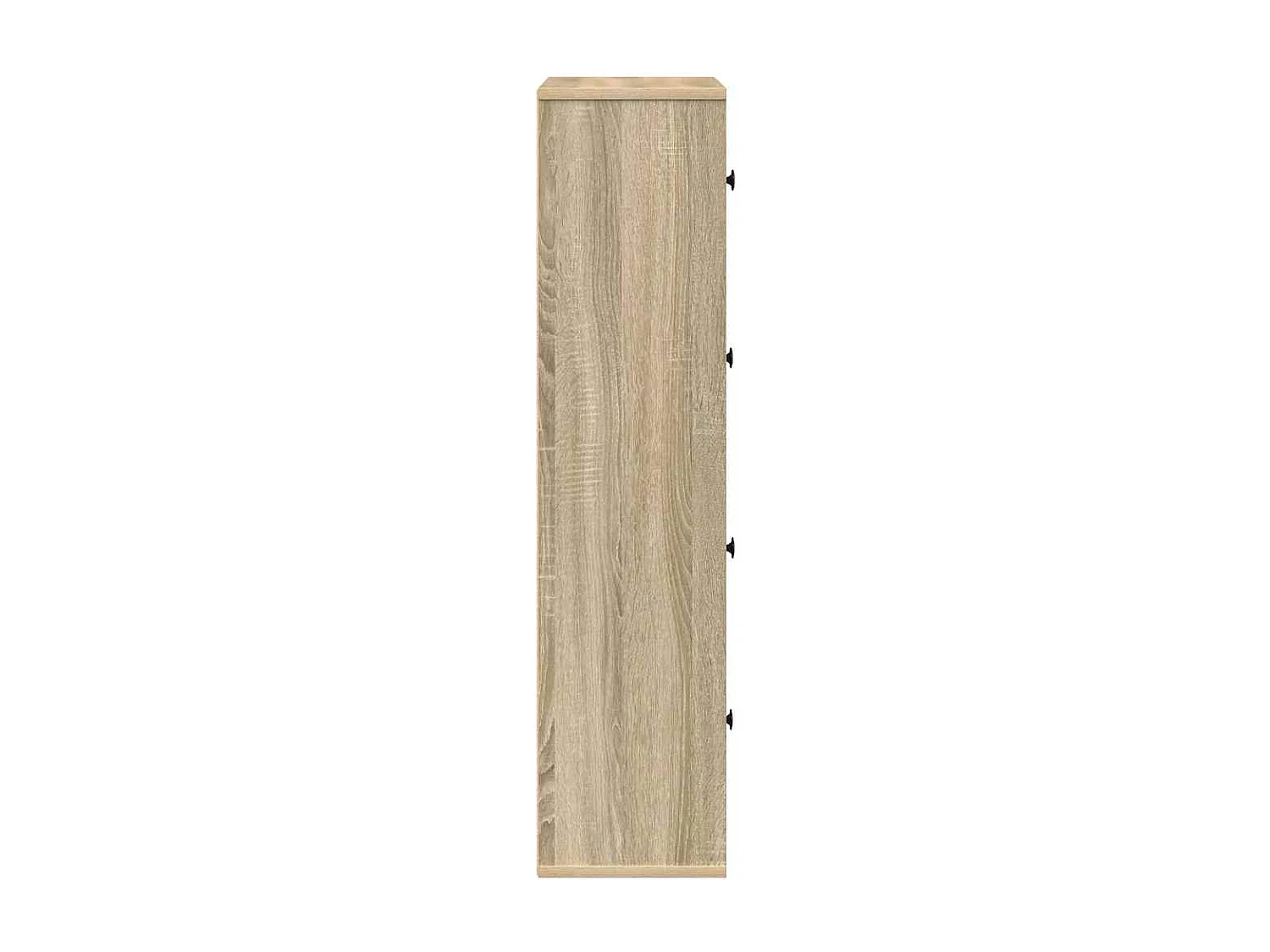 Bibliothèque chêne sonoma 60x24x101,5 cm bois d'ingénierie